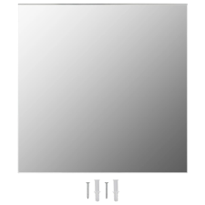 vidaXL 2 db négyzet alakú falitükör 50 x 50 cm (3051622) - Tükrök bútor