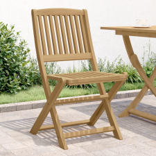 vidaXL 2 db összecsukható tömör akácfa kerti szék 57x48,5x90 cm kerti bútor