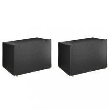 vidaXL 2 db polietilén hintapad huzat 12 fűzőlyukkal 215x150x130/150cm kerti bútor