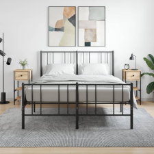 vidaXL 2 db sonoma-tölgy színű szerelt fa éjjeliszekrény 34x36x70 cm bútor