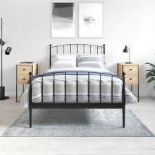vidaXL 2 db sonoma-tölgyszínű szerelt fa éjjeliszekrény 32x42x70 cm bútor