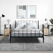vidaXL 2 db sonoma-tölgyszínű szerelt fa éjjeliszekrény 34x35,5x70 cm bútor