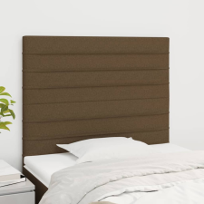 vidaXL 2 db sötétbarna szövet fejtámla 100x5x78/88 cm ágy és ágykellék