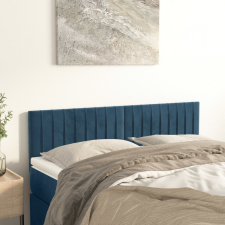 vidaXL 2 db sötétkék bársony fejtámla 72 x 5 x 78/88 cm ágy és ágykellék