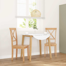 vidaXL 2 db tömörfa gumiból készült étkezőszékek bútor