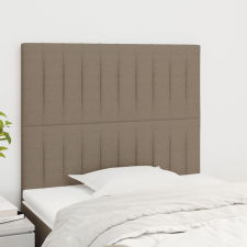 vidaXL 2 db tópszínű szövet fejtámla 100x5x78/88 cm ágy és ágykellék
