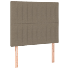 vidaXL 2 db tópszínű szövet fejtámla 100x5x78/88 cm (3116564) ágy és ágykellék