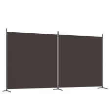 vidaXL 2 paneles barna szövet paraván 348x180 cm (350275) bútor