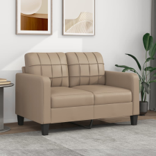 vidaXL 2 személyes cappuccino színű műbőr kanapé 120 cm bútor