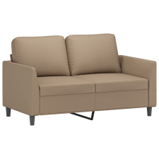 vidaXL 2 személyes cappuccino színű műbőr kanapé 120 cm (359332) bútor