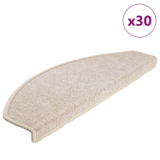vidaXL 30 db tópszínű lépcsőszőnyeg 65x24x4 cm lakástextília