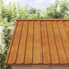 vidaXL 36 db szürke időjárásálló acél tetőpanel 60 x 44 cm építőanyag
