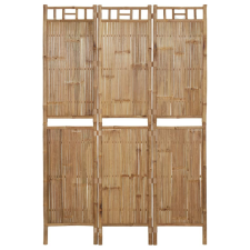 vidaXL 3 paneles bambusz térelválasztó 120 x 180 cm bútor