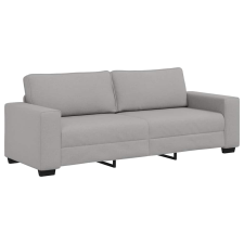 vidaXL 3 személyes felhőszürke szövet kanapé 180 cm (4105184) bútor