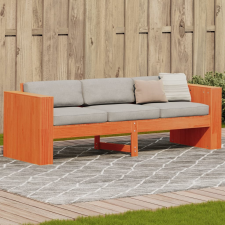 vidaXL 3 személyes viaszbarna tömör fenyőfa kerti kanapé 189x60x62 cm kerti bútor