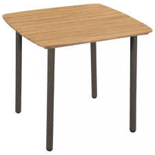 vidaXL 44233 Garden Table 80x80x72cm Solid Acacia Wood and Steel kerti bútor