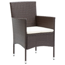 vidaXL 4 db barna kerti polyrattan étkezőszék (310565) kerti bútor