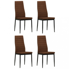 vidaXL 4 db barna szövet étkezőszék bútor