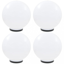 vidaXL 4 db LED gömblámpa 40 cm PMMA kültéri világítás