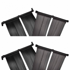 vidaXL 4 db napelemes medencefűtő panel 80 x 620 cm medence kiegészítő