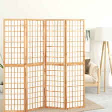 vidaXL 4 paneles japán stílusú összecsukható paraván 160 x 170 cm bútor
