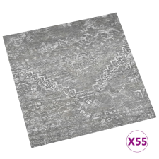 vidaXL 55 db betonszürke öntapadó PVC padlólap 5,11 m² (324677) járólap