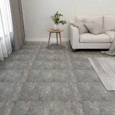 vidaXL 55 db szürke öntapadó PVC padlólap 5,11 m² lakástextília