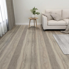 vidaXL 55 db tópszínű öntapadó PVC padlólap 5,11 m² lakástextília