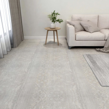 vidaXL 55 db világosszürke öntapadó PVC padlólap 5,11 m² dekorburkolat