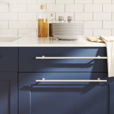 vidaXL 5 db ezüst rozsdamentes acél szekrényfogantyú 320 mm bútor