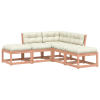 vidaXL 5 részes tömör douglas fa kerti ülőgarnitúra párnákkal (3216968)