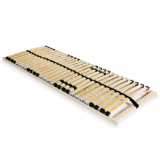 vidaXL 7 zónás, 28 léces ágyrács 90 x 200 cm ágy és ágykellék