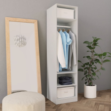 vidaXL 800234 Wardrobe White 50x50x200 cm Chipboard bútor