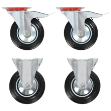 vidaXL 8 db görgő 160 mm szerszámkészlet