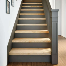 vidaXL 8 db tömör tölgyfa lépcsőfokok kezeletlen 80x30x2 cm építőanyag