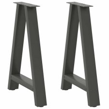 vidaXL A-alakú Dohányzóasztal Láb - Acél - 50x72-73cm bútor
