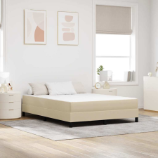 vidaXL Ágy Matrac matracmal Zöld 140 x 200 cm szövet ágy és ágykellék
