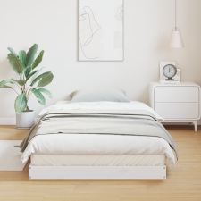 vidaXL Ágykeret 100x220 cm Többéves Fenyőfából ágy és ágykellék