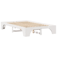 vidaXL Ágykeret Fehér Fa 120 x 200 cm Tartós Ágykeret Téglalap alakú (872948) ágy és ágykellék
