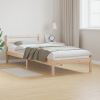 vidaXL Ágykeret Fejvázzal 90x220 cm Tömör Fenyőfából