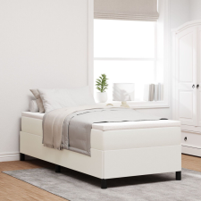 vidaXL Ágykeret Krém 90x200 cm Corduroy Szövet ágy és ágykellék