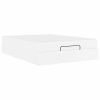 vidaXL Ágykeret matraccal Egyéb Tiszta fehér 140 x 200 cm Műbőr (3399430)
