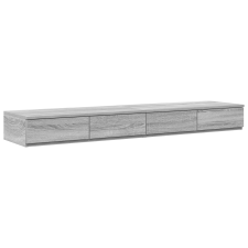 vidaXL Ágytálcák Szürke Sonoma 135x36,5x16,5 cm Mérnöki Fa (866992) bútor