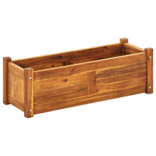 vidaXL akácfa kerti magaságyás 76 x 27,6 x 25 cm kerti tárolás