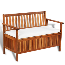 vidaXL akácfa tárolópad 120 x 63 x 84 cm kerti tárolás