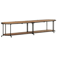 vidaXL Akácfa TV-szekrény - Ipari Stílus - 200cm bútor