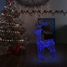 vidaXL Akril rénszarvasos karácsonyi dekoráció 90 LED-del 60x16x100 cm karácsonyi dekoráció