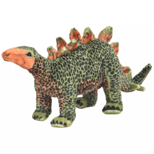 vidaXL álló, zöld és narancssárga plüss stegosaurus XXL plüssfigura