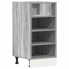 vidaXL Alsószekrény szürke sonoma 40x44,5x81,5 cm gépesített fa (854207) bútor