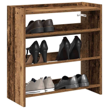 vidaXL antik fa szerelt fa cipőtartó 60x25x62 cm bútor